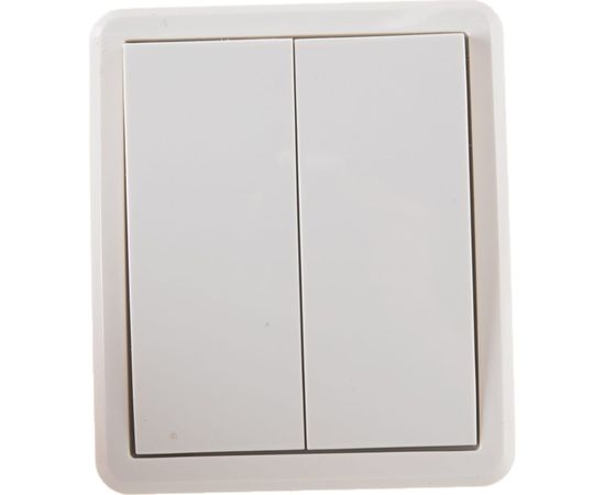 Двойной выключатель ЭРА 11-1204-02 10АХ-250В, IP20, ОУ, Эксперт, сл.кость Б0020664 – изображение 4