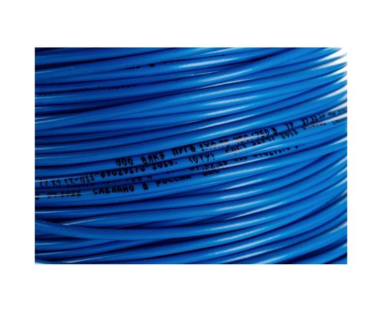 Провод ПУГВ Торкабель 0,75 синий 100м на катушке 0749524536977 – изображение 4