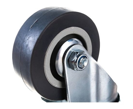 Колесо поворотное d-50мм крепление платформенное СИБРТЕХ 68713 – изображение 4