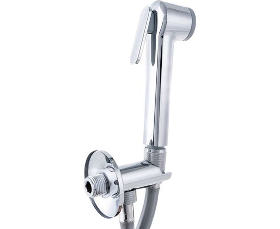 Душевой набор с гигиеническим душем и угловым нажимным запорным вентилем GROHE Tempesta-F 26358000 – изображение 5