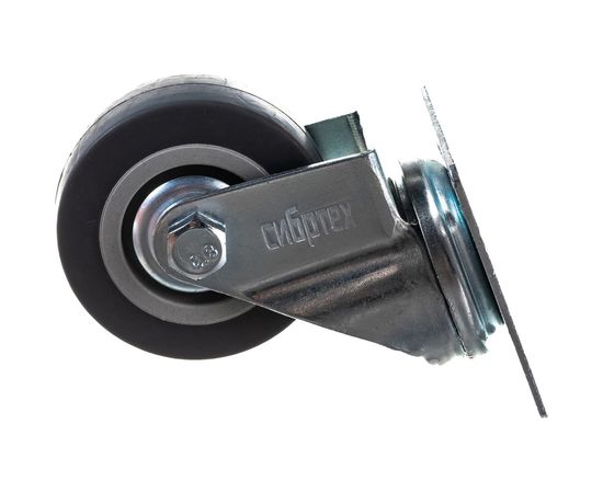 Колесо поворотное d-50мм крепление платформенное СИБРТЕХ 68713 – изображение 5