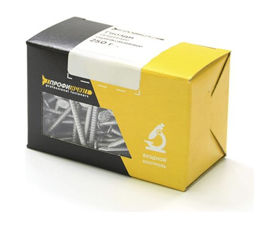 Ершёные гвозди с конической головкой Профикреп цинк, 2,5х40 0,25 кг 113007 – изображение 5