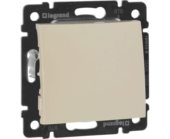 Механизм выключателя Legrand 1-клавишный СП Valena 10 А IP31 слоновая кость Leg 774301 – изображение 8