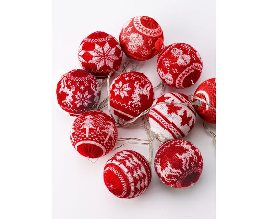 Скандинавские шарики КОСМОС 6см на батарейках KOCNL-EL165 