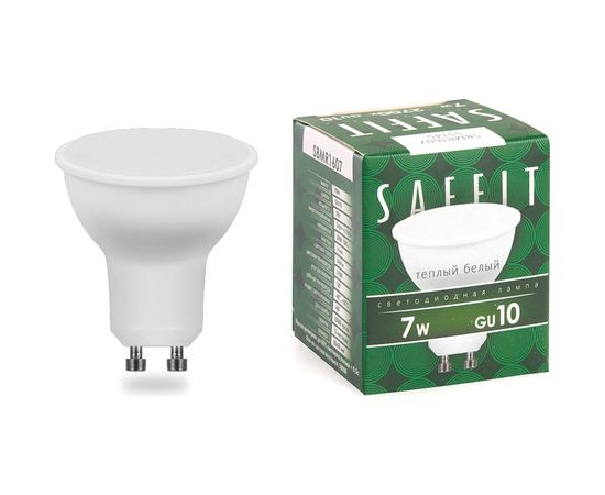 Светодиодная лампа SAFFIT SBMR1607 7W GU10 2700K 230V MR16 55145 