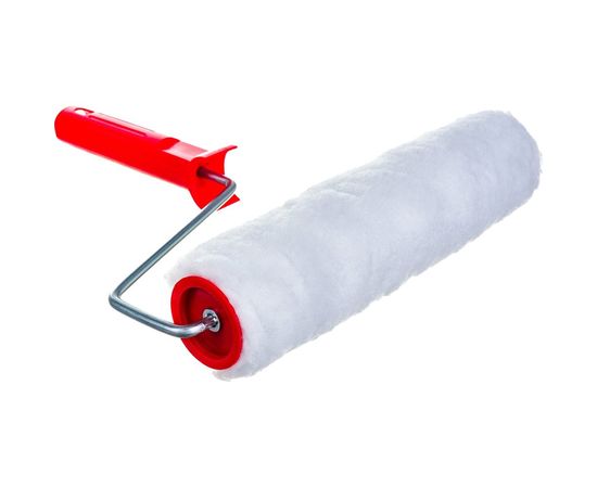 Малярный валик РемоКолор с рукояткой Меховой, ось 6мм, D48мм, 250мм, 04-2-002 