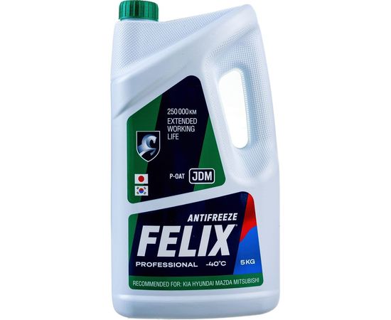 Антифриз FELIX JDM 5 кг, зеленый 430206331 