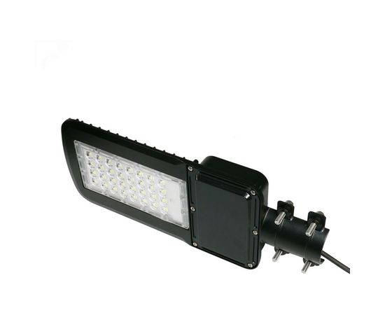 Уличный светильник GAUSS Qplus 30W 3600lm 5000K 120-260V IP65 370х145х45мм черный LED 1/6 629535330 