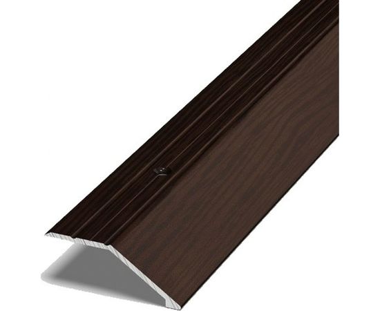 Порог разноуровневый алюминиевый (45 мм; 0.9 м; декоративный; дуб венге) Лука УТ000002336 