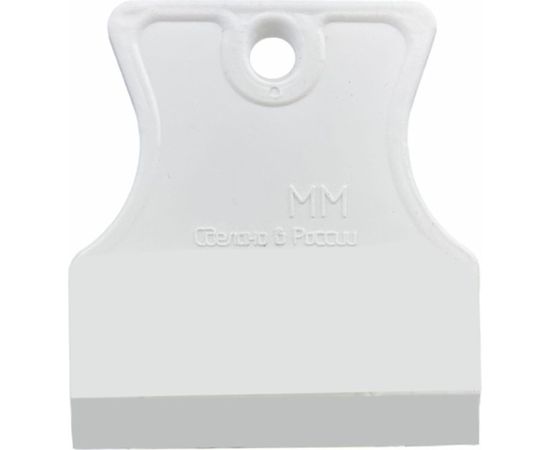 Шпатель DECOR резиновый 180 мм, белая резина 308-180 