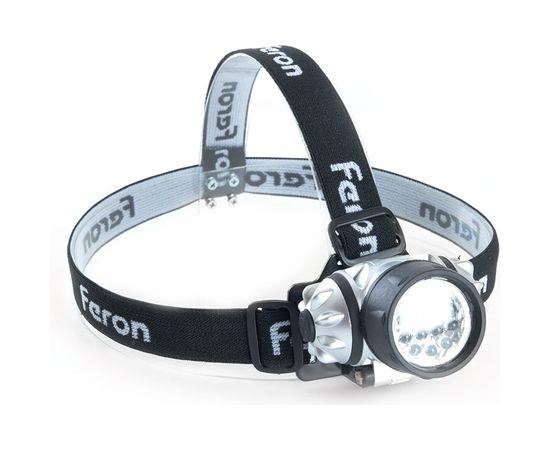 Налобный фонарь FERON на батарейках TH2303 3xAAA 1W 7LEDs IP44 пластик 41707 