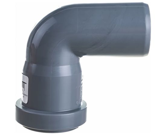 Отвод однораструбный (87°) HTB 40 Ostendorf 111140 