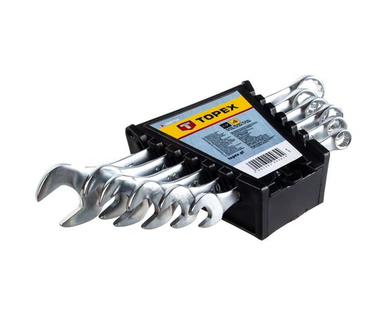 Комбинированные ключи TOPEX 8-17 мм, 6 шт. 35D755 