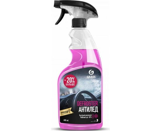 Средство для размораживания стекол и замков Grass Defroster, 600 мл 110404 