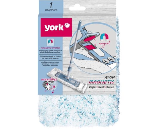 Запаска для плоского мопа YORK МАГНЕТИК 081700 