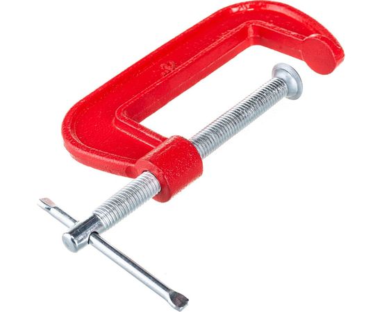 G-образная струбцина LOM 4"", 100 мм 1818179 – изображение 2