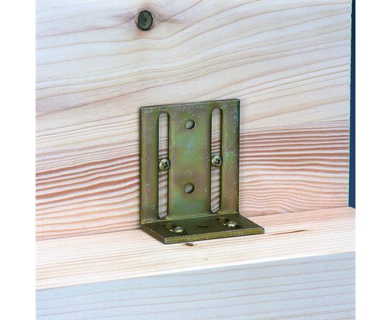 Уголок GAH ALBERTS регулируемый, оцинкованный, 35x70x65 мм 332754 – изображение 2