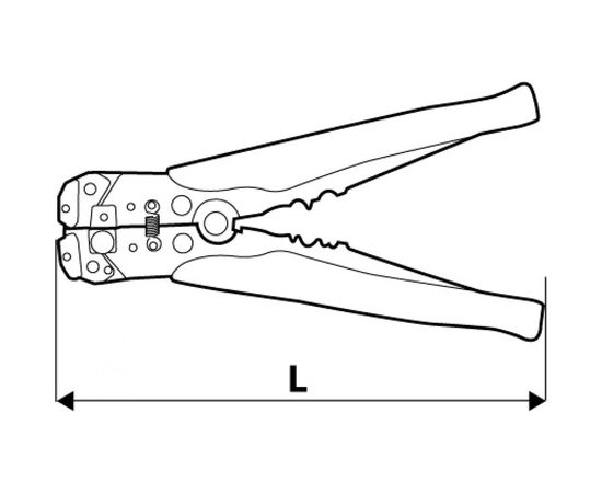 Автоматический съемник изоляции TOPEX 210 мм 32D806 – изображение 2