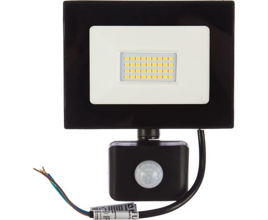 Прожектор Ultraflash LFL-5002S C02 черный LED с датчиком 230В, 6500К 13331 – изображение 2