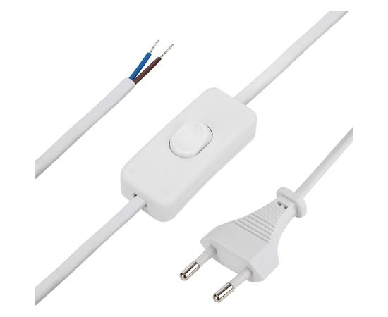 Сетевой шнур REXANT с выключателем 2х0,75 кв.мм 1,8 м 11-1133 – изображение 2