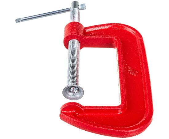 G-образная струбцина LOM 4"", 100 мм 1818179 – изображение 3