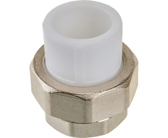Комбинированная муфта VALFEX PP-R белая, разъем 20х3/4 дюйма ВР 10155120 127-0209 – изображение 3