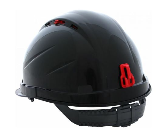 Защитная каска РОСОМЗ RFI-3 BIOT чёрная 72520 – изображение 3