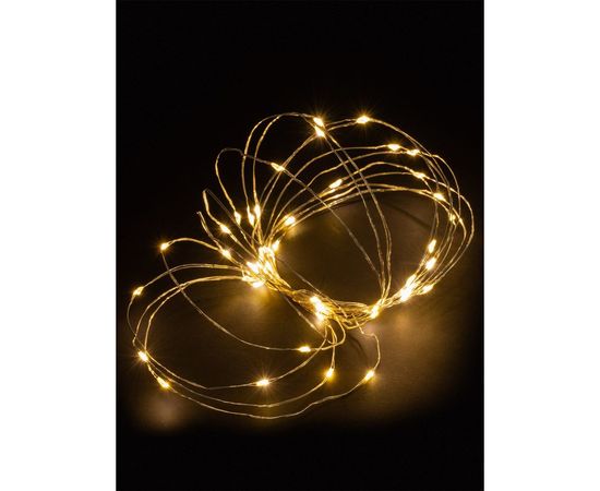 Светодиодная гирлянда TDM Роса50, 50LED, 5м, 3000К, 3хАА, SQ0361-0052 – изображение 3