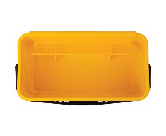 Прямоугольное ведро для мытья окон ЛАЙМА PROF на колесах, 24 л, отжим для окномоек, 56х29х34см 606662 – изображение 4