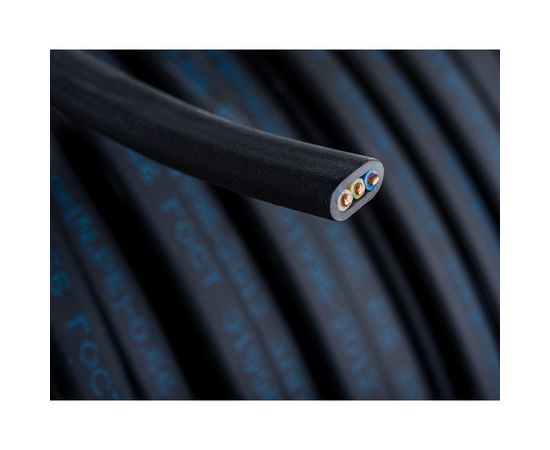 Кабель ЭлПроКабель твердый плоский негорючий малодымный ВВГп-нгА LS 3х1,5 50М ГОСТ 4630017849178 – изображение 4