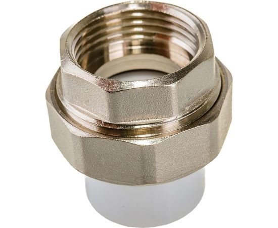 Комбинированная муфта VALFEX PP-R белая, разъем 20х3/4 дюйма ВР 10155120 127-0209 – изображение 4