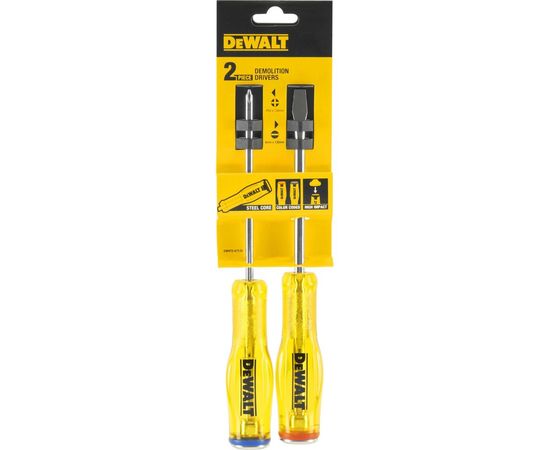 Набор демонтажных отверток DEWALT 2 шт DWHT0-67530 – изображение 5