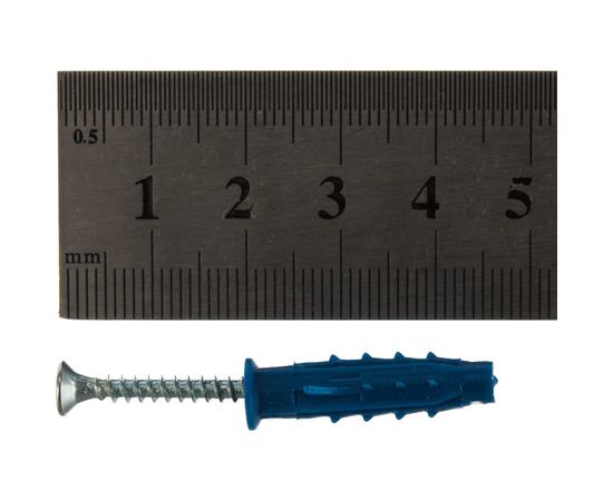 Саморез ШУц Tech-Krep 3,0х30 потайная головка + дюбель 5х25 50 шт - пакет 112562 – изображение 6