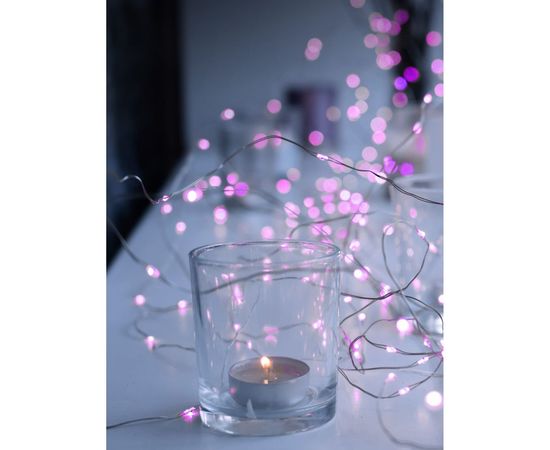 Розовые нити КОСМОС от сети 220В IP44 KOCNL-EL150_pink – изображение 7