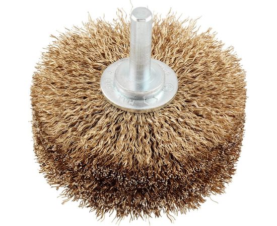 Щетка плоская (80 мм; хвостовик 8 мм; мягкая) KWB 6040-30 