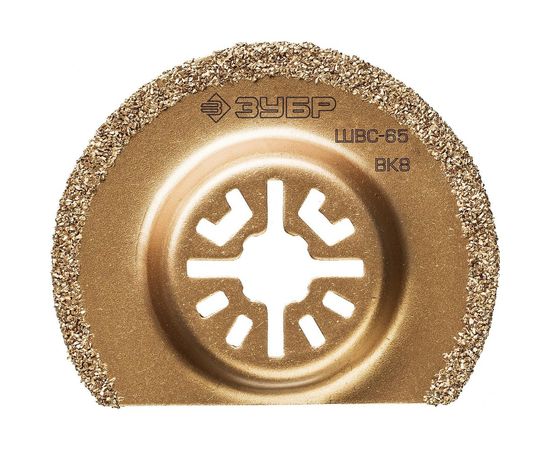 Шлифовальная насадка сегментная ЗУБР ШВС-65 (65 мм) 15563-65 