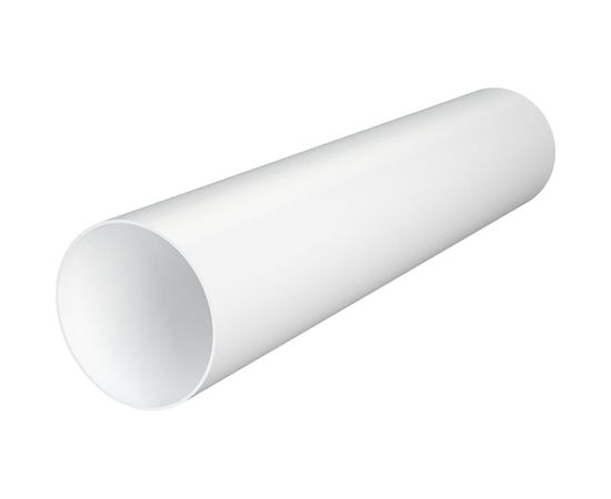 Воздуховод круглый ПВХ (125 мм; 0,5 м) ERA 12,5ВП 