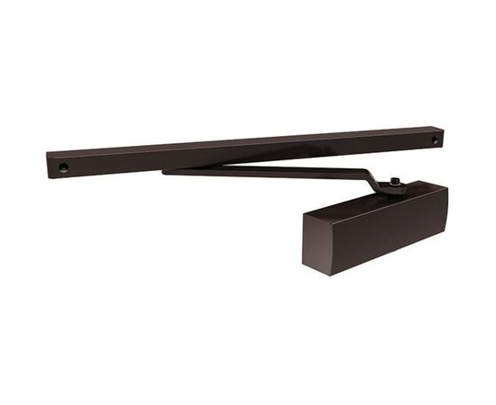 Дверной доводчик ARMADILLO DCS-85 со скользящей тягой, коричневый 38047 