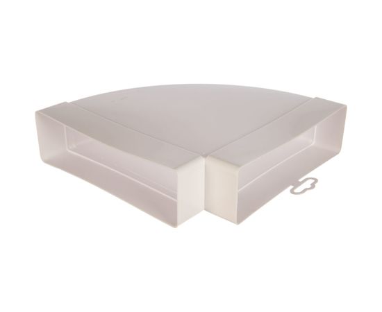 Колено горизонтальное пластик 90, 60х204 мм ERA 620КГП 