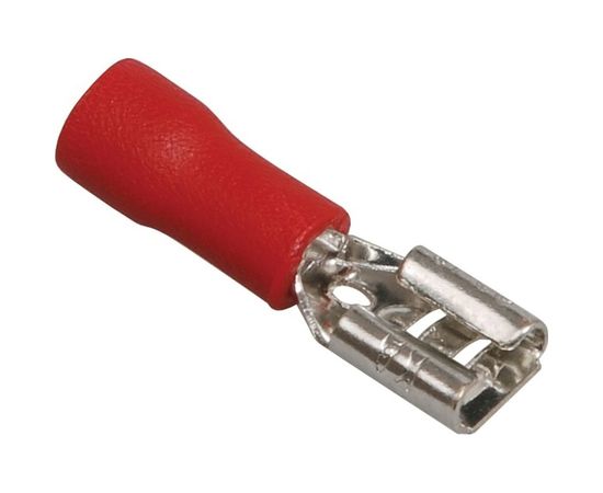 Разъем IEK РпИм, 1,5-6-0,8 мм, красный, ИЭК, 100 шт, URM10-D15-D17-5 