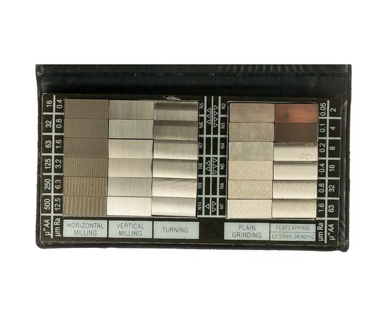 Набор образцов шероховатости поверхности из 30 шт GRIFF Ra 0.05-12.5 D125021 