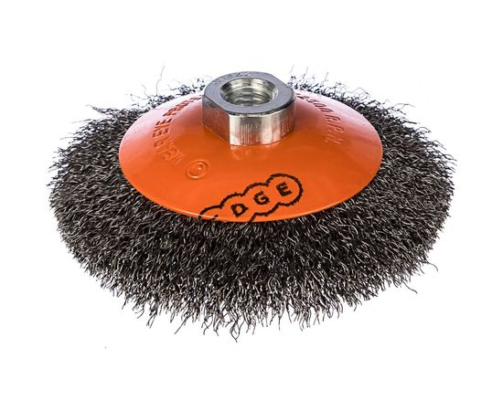 Щетка тарельчатая волнистая (115 мм; М14) EDGE by PATRIOT 813010009 – изображение 2