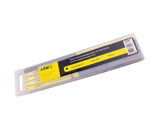 Полотно ножовочное ПН-300 МАСТЕР (100шт) ПКБ АРМА А453-2300 – изображение 2