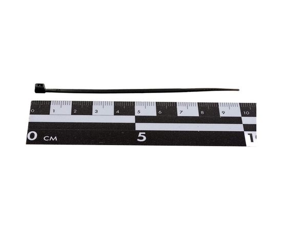 Ленточная хомут-стяжка Gigant 2,5х100 черный, 100 шт G/1/0 – изображение 2