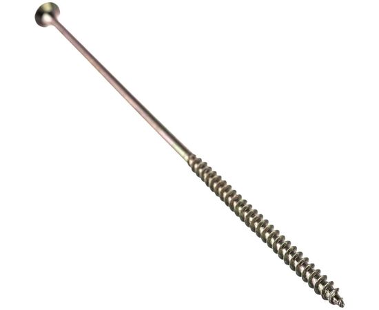 Саморез КРЕП-КОМП желтый цинк POZY 6х180 50шт жд6180ф – изображение 2