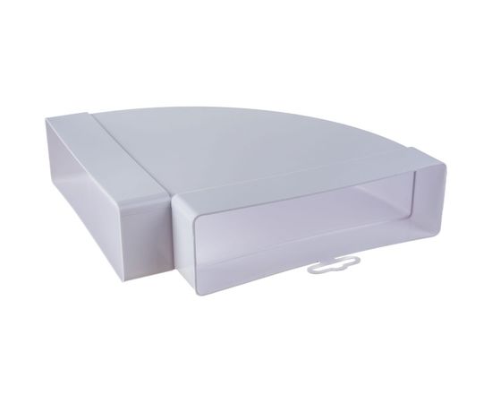 Колено горизонтальное пластик 90, 60х204 мм ERA 620КГП – изображение 2