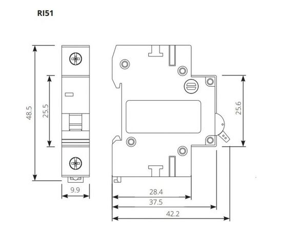 Автоматический выключатель Iskra RI51-C32 3838733069639 – изображение 2
