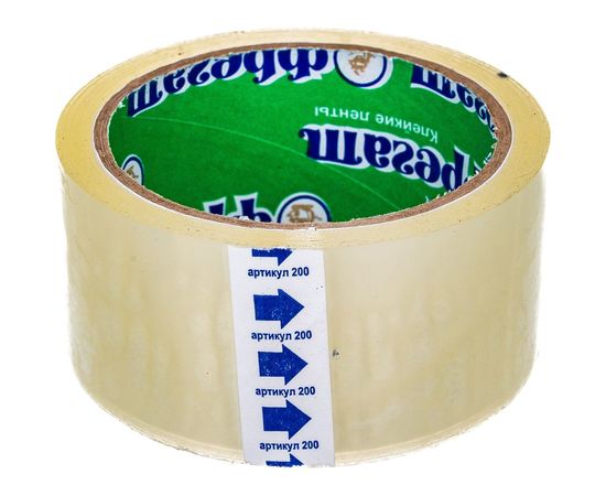 Клейкая лента Fort 48 мм, 45 мкм, 50 м прозр. 10003697 – изображение 3