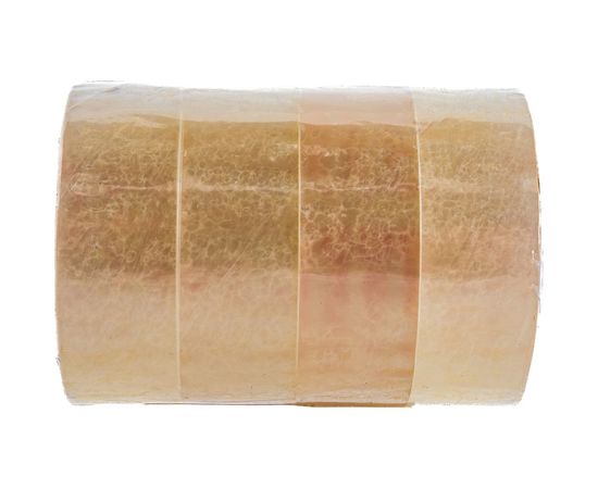 Клейкие ленты BRAUBERG 19 мм х 33 м, канцелярские, комплект 4шт., прозрачные 228762 – изображение 3