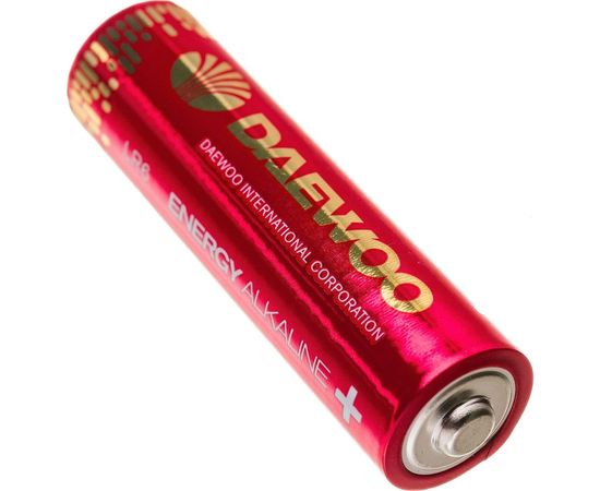 Алкалиновая батарейка DAEWOO LR 6 ENERGY Alkaline 2021 BL-4 5029781 – изображение 3